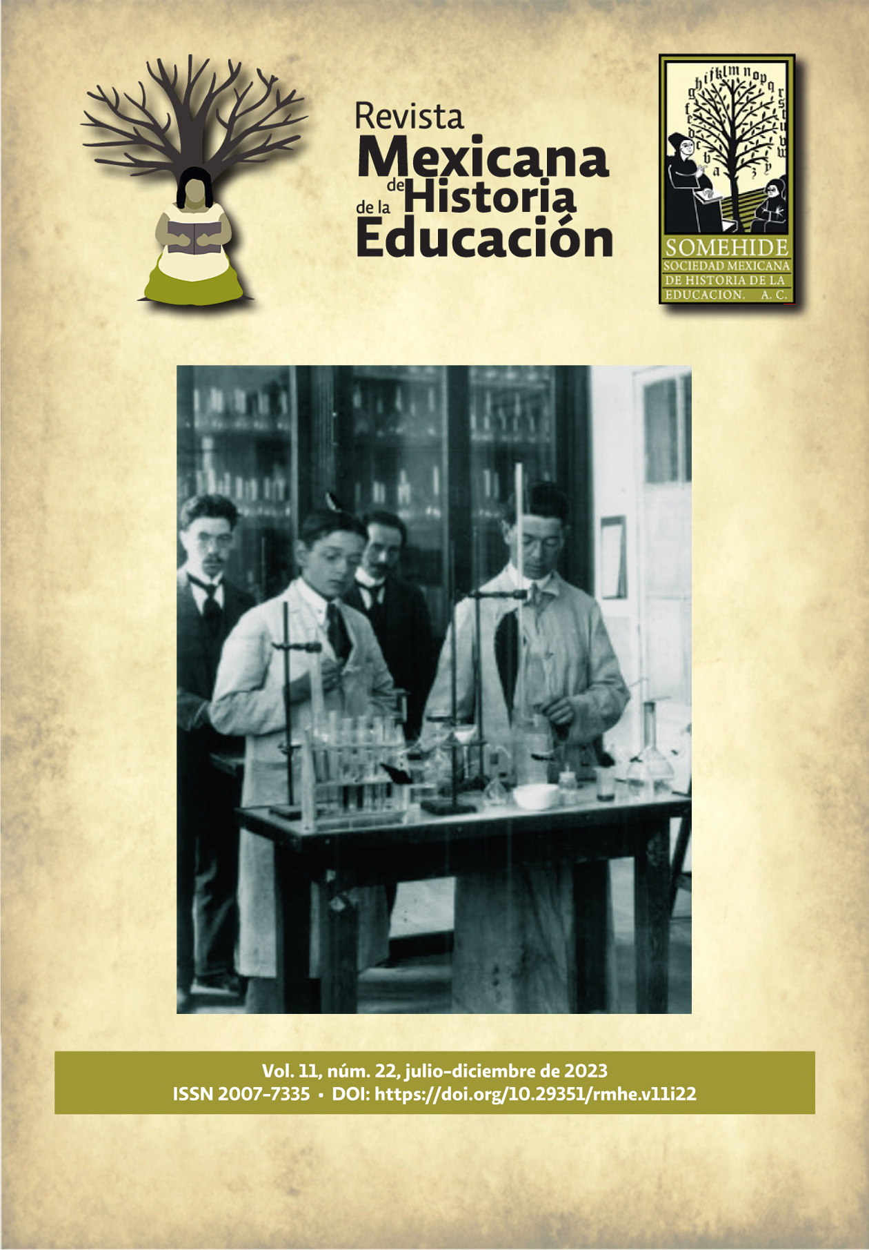 					Ver Vol. 11 Núm. 22 (2023): Revista Mexicana de Historia de la Educación (julio-diciembre)
				